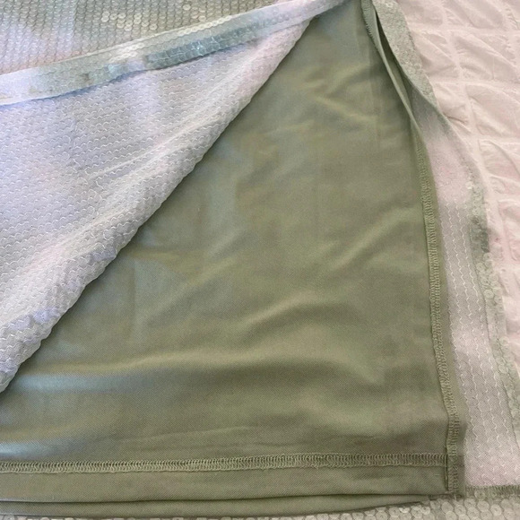 Caroline Costas Sage sequin midi open slit dress - Picture 11 of 13